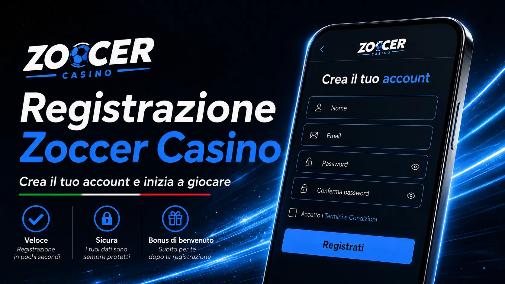 Zoccer Casino Registration